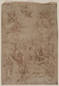 Nawrócenie św. Pawła po 1575 r. autorstwa Lelio Orsi da Novellara
