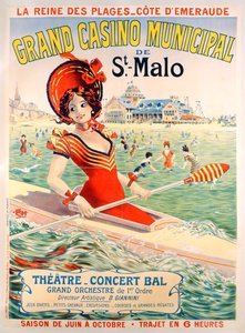 Plakat St. Malo autorstwa Lem Lem