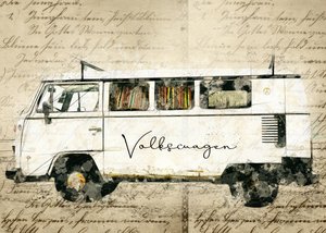 Kamper w stylu vintage