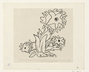 Kwiaty autorstwa Leo Gestel (signed by artist)