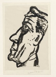Głowa mężczyzny autorstwa Leo Gestel (signed by artist)
