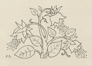 Krzew kwiatowy autorstwa Leo Gestel