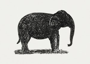 Elephant (ok. 1891–1941) autorstwa Leo Gestel