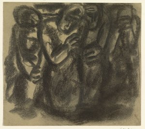 Grupa ludzi autorstwa Leo Gestel