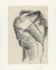 Całująca się para (1891–1941) autorstwa Leo Gestel