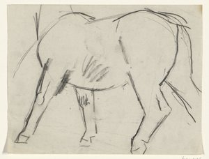 Ciało konia autorstwa Leo Gestel