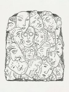 Maski autorstwa Leo Gestel