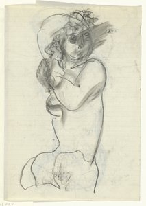 naga kobieta autorstwa Leo Gestel