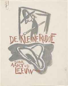 Projekt oprawy dla: Aart van der Leeuw, Mały Rudolf, 1930 autorstwa Leo Gestel