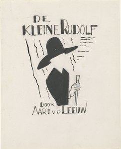 Projekt oprawy dla: Aart van der Leeuw, Mały Rudolf, 1930 autorstwa Leo Gestel