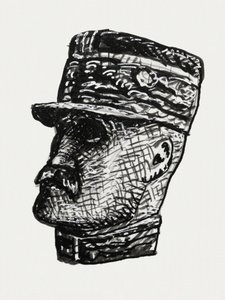 Portret Ferdinanda Focha (ok. 1891–1941) autorstwa Leo Gestel