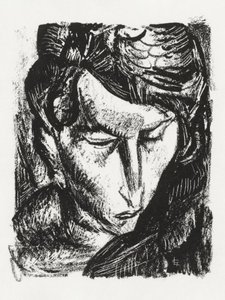 Portret nieznanej kobiety (ok. 1891–1941) autorstwa Leo Gestel