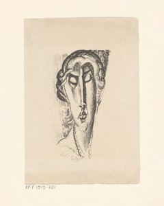 Portret nieznanej kobiety autorstwa Leo Gestel