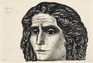 Portret Jeana Jauresa autorstwa Leo Gestel