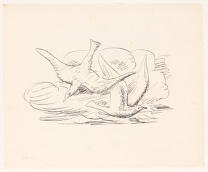 Dwie mewy autorstwa Leo Gestel