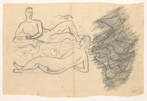 Pięć koni autorstwa Leo Gestel
