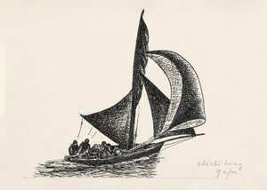 Zeilschip (1934–1936) autorstwa Leo Gestel