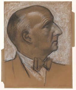 Autoportret z muszką autorstwa Leo Gestel