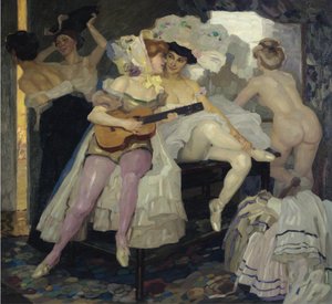 Za kulisami, 1905