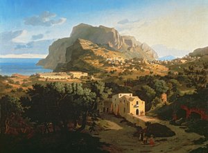 Krajobraz na Capri