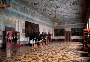 Sala Rycerska Arsenał Ermitażu w Sankt Petersburgu, XIX w.