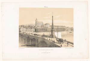 Widok na Blois z mostu Vue de Blois award du pont (tytuł na przedmiocie) Współczesna Francja (tytuł serii) La France de nos jours (tytuł serii)