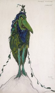 Kostium „La Divinite Mineure” dla „Narcisse”, 1911 autorstwa Leon Bakst