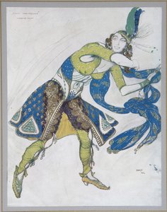 Taniec indyjski Markiza Casati, 1912 autorstwa Leon Bakst