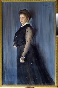 Portret S.P.Wallisona (Portret S.P.Wallisona) (olej na płótnie) autorstwa Leon Bakst
