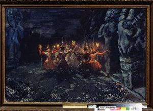 Święty taniec syjamski autorstwa Leon Bakst