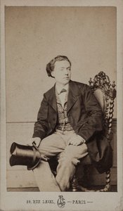Portret kompozytora Louisa Diémera 1843-1919, ok. 1930 r. 1875.