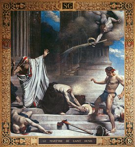 Męczeństwo św. Denisa (mural)