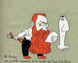 Karykatura Auguste