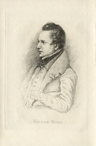 Portret Victora Hugo 1802-1885 autorstwa Leon Noel