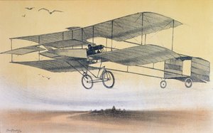 Lot braci Farman przed 1914 (kolor lito)