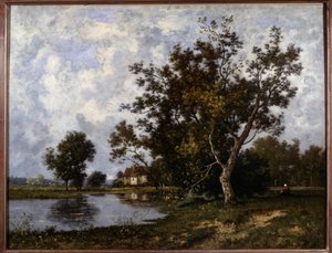 Pejzaż a la Mare Obraz Leona Richeta (1847-1907) Kolekcja prywatna XX wieku