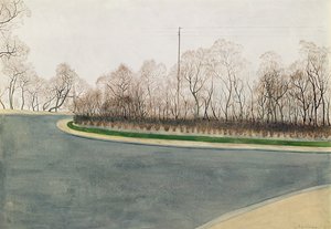 opuszczona droga autorstwa Leon Spilliaert