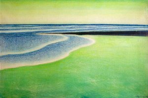 zielony pejzaż morski autorstwa Leon Spilliaert