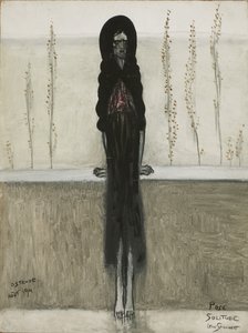 Pozowanie, samotność autorstwa Leon Spilliaert