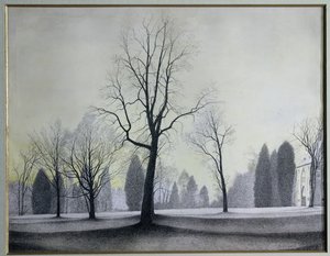 Park, Drzewa autorstwa Leon Spilliaert