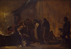 Chrystus przed Kajfaszem, 1640-1645.