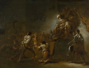 Wyrok Salomona, 1640s.