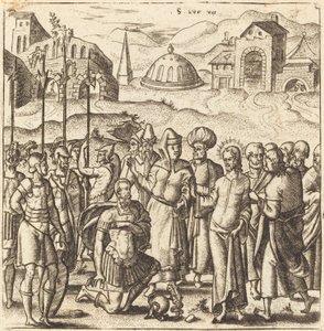 Chrystus i setnik autorstwa Leonard Gaultier