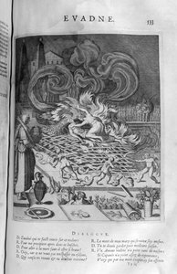 Evadne, 1615 autorstwa Leonard Gaultier