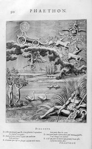 Upadek Faetona, 1615 autorstwa Leonard Gaultier