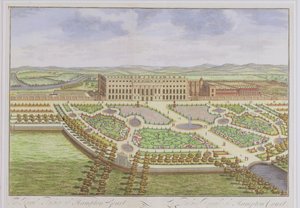Pałac Królewski w Hampton Court, z 