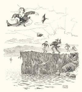 Doktor Faust był dobrym człowiekiem (grafika) autorstwa Leonard Leslie Brooke