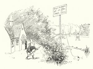 Mały Tommy Tittlemouse (Grawerowanie) autorstwa Leonard Leslie Brooke