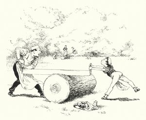 Zobacz, zobaczyłem, Margery Daw (grafika) autorstwa Leonard Leslie Brooke