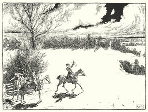 Było trzech jowialnych Walijczyków (rycina) autorstwa Leonard Leslie Brooke